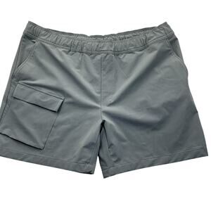 Stylus Casual Cargo Shorts Pants Chino Summer Beach Outdoor Size XXL Gray